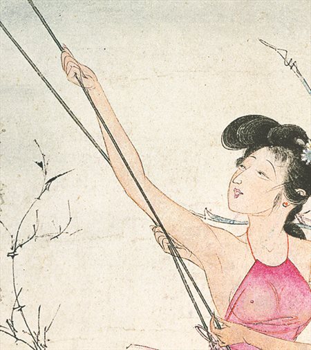 欣美-胡也佛的仕女画和最知名的金瓶梅秘戏图